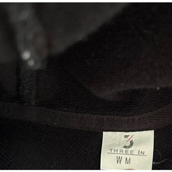 QUEEN Women’s Pullover Hoodie Black Size Medium NO DRAWSTRING - Picture 3 of 4